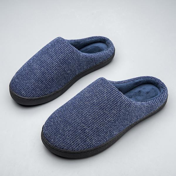 Hemmaslippers inomhus lata bomullstofflor varma casual bomullstofflor