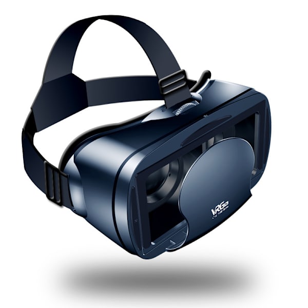 2023 Vrg Pro -lasit VR-virtuaalitodellisuus 3D-lasit 5,0–7,0 tuuman älypuhelimille, sinisen valon kuulokkeet, heijastavat
