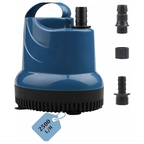 Mini dränkbar pump 2500 l/h 40w 230V utloppshöjd 2,3 m kabel