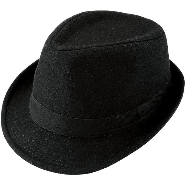 Hatt Trilby Hats Bomullsblandad Panama Sun Jazz Cap för Herr Dam