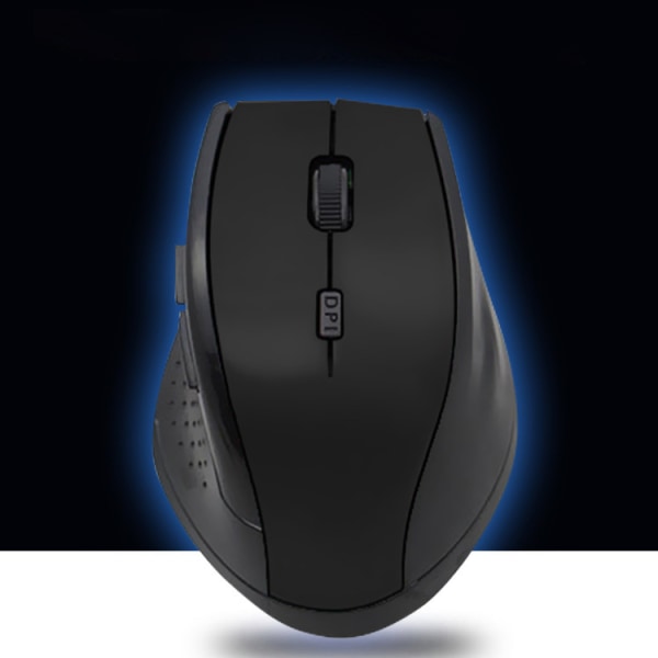 Nappi 2,4 GHz:n Bluetooth-langaton hiiri – Musta