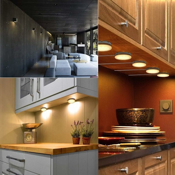 LED pære GX53 7 W 3000 K, Varm Hvid, GX53 Belysning Ikke-variabel, uden flimmer, erstatter Halogen pære 50 W GX5.3 eller CFL 9 W pære, 560 lumen