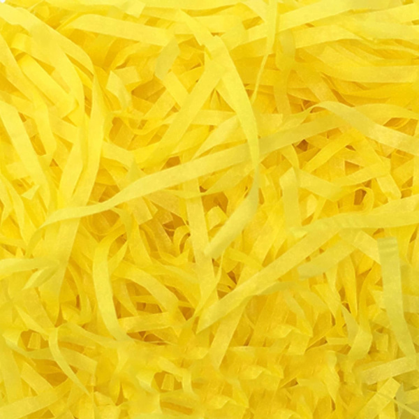 (gul) 100 ct fyllnadspapper för att fylla korgar, dekorera presenter, presentinslagning och festtillbehör