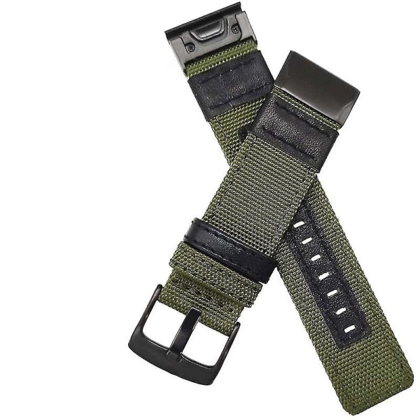 22mm nylonrem til Garmin Fenix 5/fenix 6