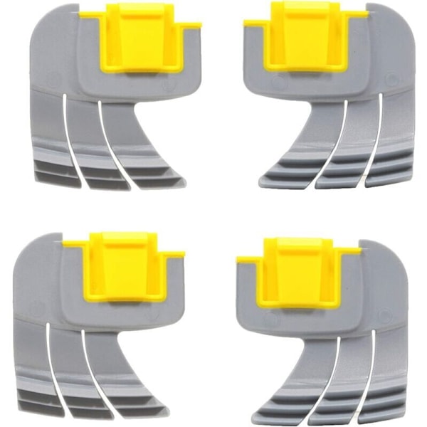 4-pack Cyclone Skrubbborstar R0714400 för Zodiac MX8 Elite Robotpoolrengörare