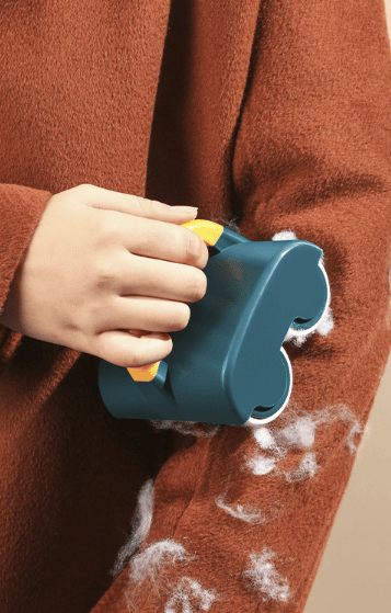 Grønn dobbelthjul kjæledyrhår epilator