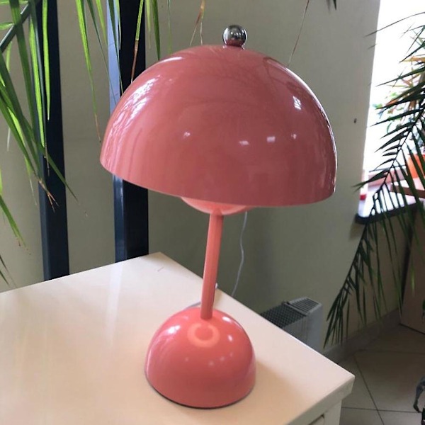 Nordisk Svamp Nattlampa Led Blomma Knopp Bordlampa Usb Sängbord Bröllop Rum Skrivbord Enkel Dekoration Sovrum Modern