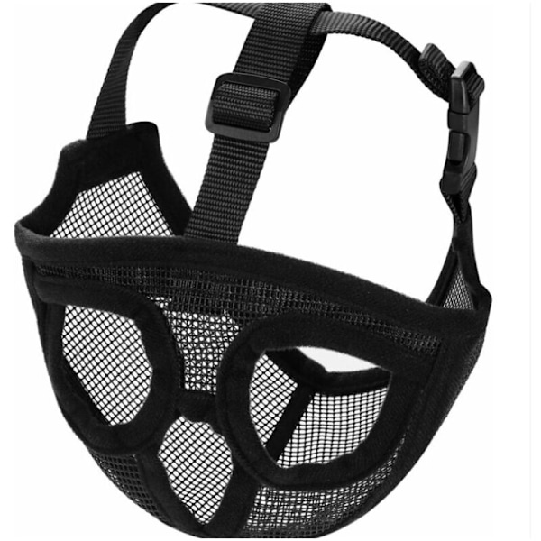 Koko S (6-13,5 kg) Koiran kuonokoppa MUSELIER FOR DOG IN MEXE DOG MUSE MUST MUSEAU säädettävä KUONOKOPPA RANSKANBULLDOGILLE ANTI-pureminen/pureskelu/kiinnityskansi Bulld:lle
