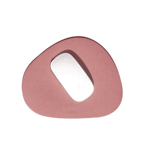 Musmatta, halkfri, tvättbar och vattentät datormusmatta (Misty Rose)