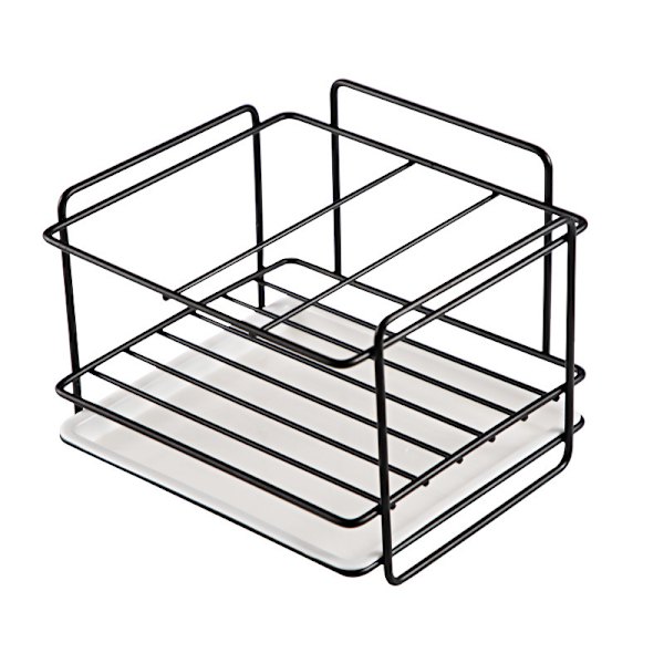 Servant d'évier en acier inoxydable, organisateur d'évier de cuisine, rangement sous l'évier, organisateur d'évier de salle de bain