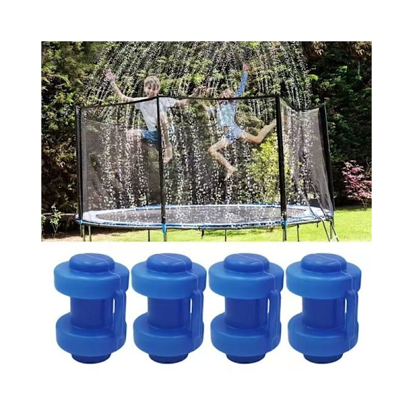 Parti med 8 (blå) Trampolinstolpsskydd för trampolinnätstolpar Ø 25 mm, särskilt robusta, tåliga mot spetsarna, reservdelar för säkerhetsnät