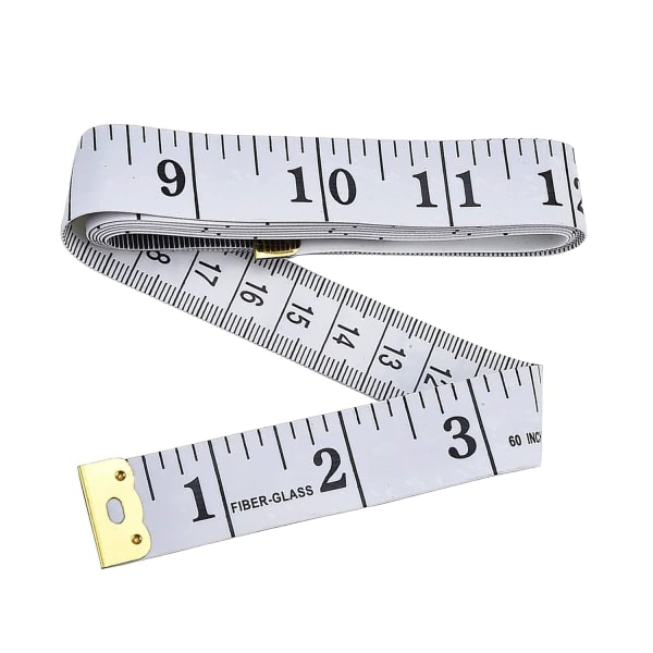 Mittanauha 60 tuumaa 150 cm Pehmeä joustava edulliseen hintaan Mukautettu kankaalle, mittaa vartaloa, rinnanympärys, vyötärönympärys