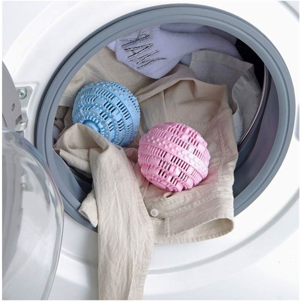 Washing Ball Laundry Ball Luonnollinen ympäristöystävällinen uudelleenkäytettävä hiustentorjunta