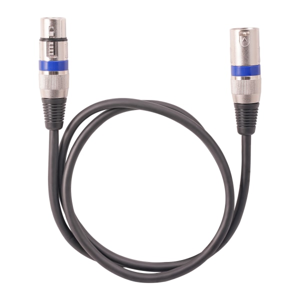 1-pack XLR till XLR-mikrofonkabel, XLR-kabel, mikrofonkabel, XLR-kabel (15 meter)