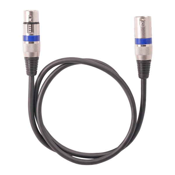 1 pak XLR til XLR mikrofonkabel, XLR-kabel, mikrofonkabel, XLR-kabel (1,8 meter)