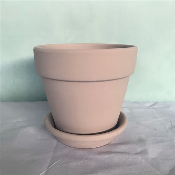 Rund Planter - Lett innendørs og utendørs plastplanter med dreneringsplugg, rustikk stein