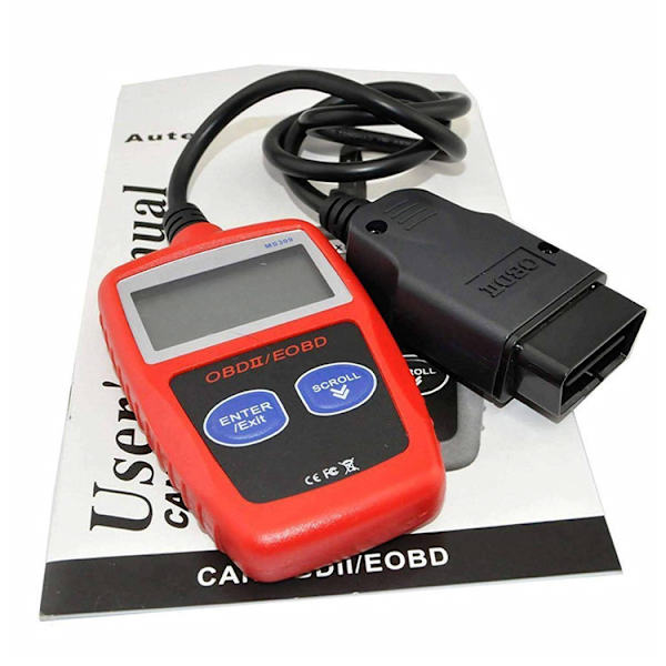 OBD2 Punainen koodi lukija Sammuta MIL Diagnostiikkatyökalu OBDII EOBD Auto