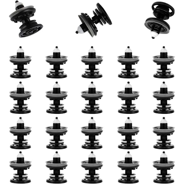 50 Stycken Bilfäste Clips, Bildörrpanel Fäste Clips, Nitar Plast Kaross Clips för T5 för Golf 5 6 7 för VW T5 T6 för T5 A1 A4 A5 A6 Clips