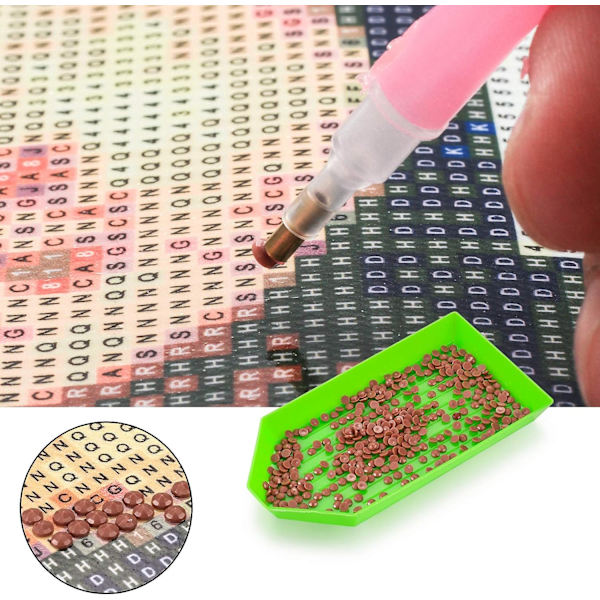 5D DIY Diamantmålning Kits Full Drill för Vuxna Barn, Rhinestones Kristallbroderi Korsstygnsmålning Bilder efter Nummer för Vuxna Barn