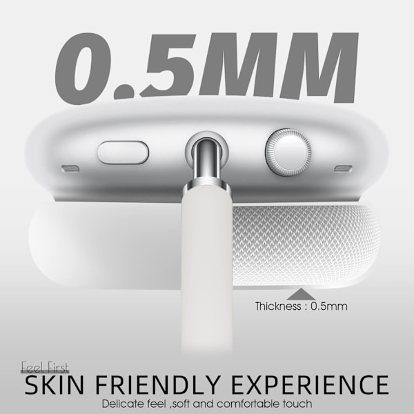 Trådløse Bluetooth-hodetelefoner, dyp bass og Hi-Fi-lyd, sammenleggbare over-ear-hodetelefoner, egnet for alle smarte enheter.(sølv)