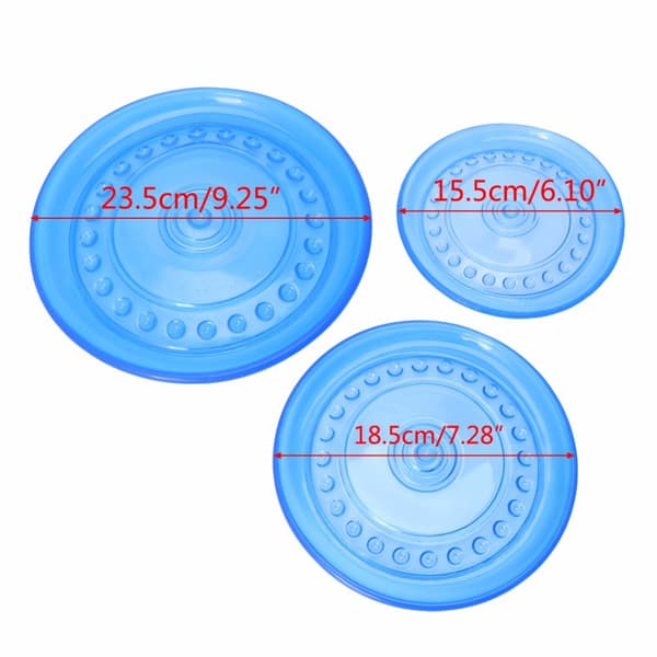 Hundleksak Frisbee - Blå 23cm, Bite Resistant Toys, Hundleksaker
