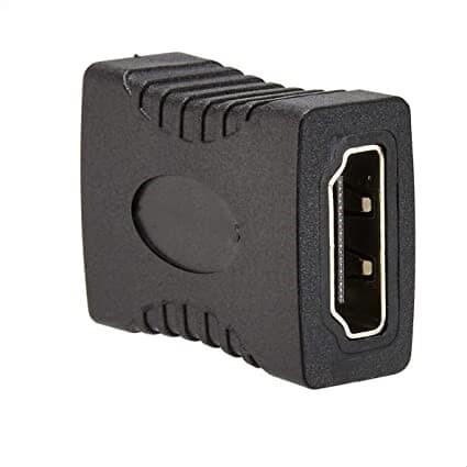 29 x 22mm, Sort, HDMI-kobling (2-pak)