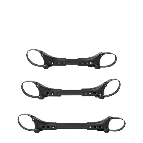 3 stk. Twin Baby Stroller Connector Universal Joints Infant Cart Strap Linker Hook（sort）