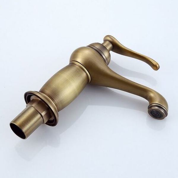 Antik messing mixer hane europæisk stil luksus massive kobber haner，HANBING