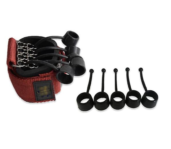 Finger Extensor Exerciser Finger Stretcher Hånd Extensor Finger Gripper Yoga Modstandsbånd Finger Styrketræner Blå