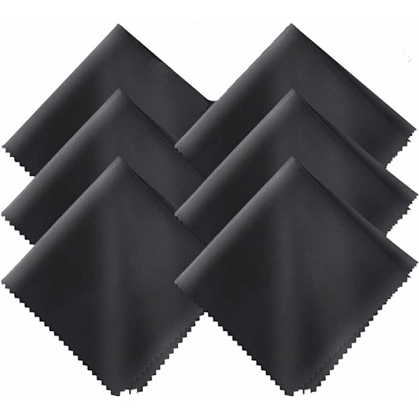 100 st rengöringsduk för rengöring av mikrofiberglasögon, mikrofiberglasögon, smycken, silverduk