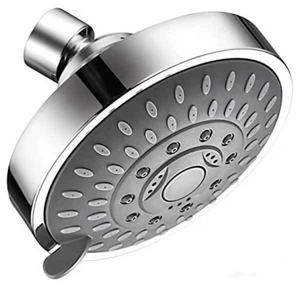 Duschhuvud med filter 15-stegs filterkombination sprayhuvud skönhet och välbefinnande med vattenfilter duschset (4\" duschhuvud + 15-stegs filter)