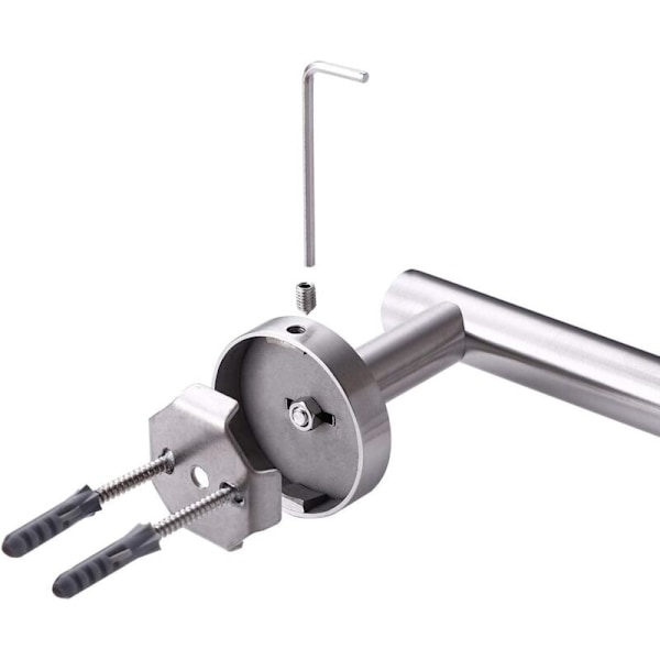 Porte papir toiletvægge sus304 rustfrit stål toiletpapir toilet badeværelse finish poleret finish, a2175s12