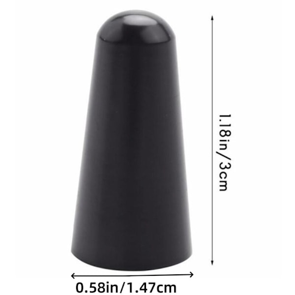 Kort bilantenne, universell kort bilradio forsterket bilradioantenne, stereo 3cm kort stamme takantenne for bil, for alle bilbiler