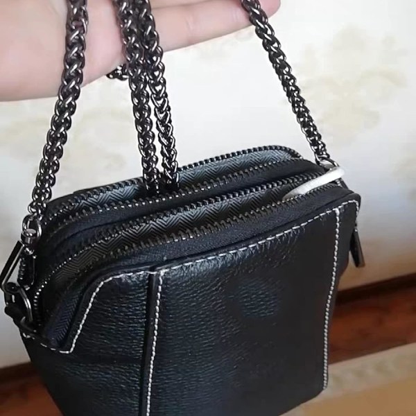 3 delar handväska kedja, ersättning handväska kedja, 120 cm axelväska