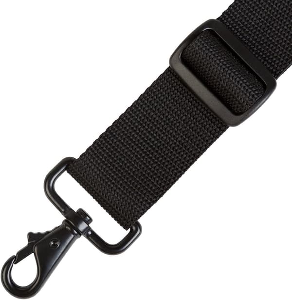 Kurvet rem til tasker, attachémapper og bagage - neopren (stål)