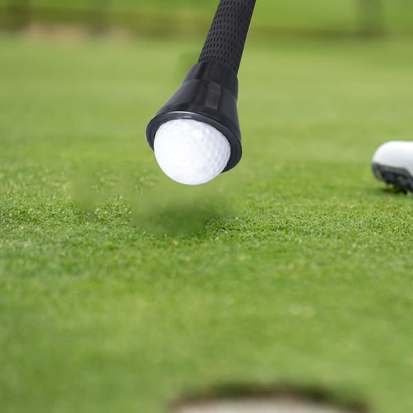 4 stk Golfball-sugekopper, svarte golfball-sugekopper, Golf B