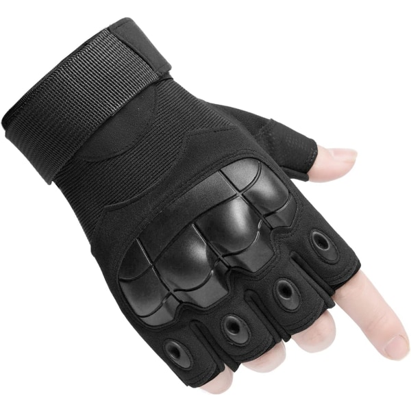 (L)Taktiske Halvfinger Handsker Mænd Kvinder Udendørs Sport til Kamp, Militær, Motorcykel, Paintball, Cykling, Vandring, Airsoft, Camping, Jagt