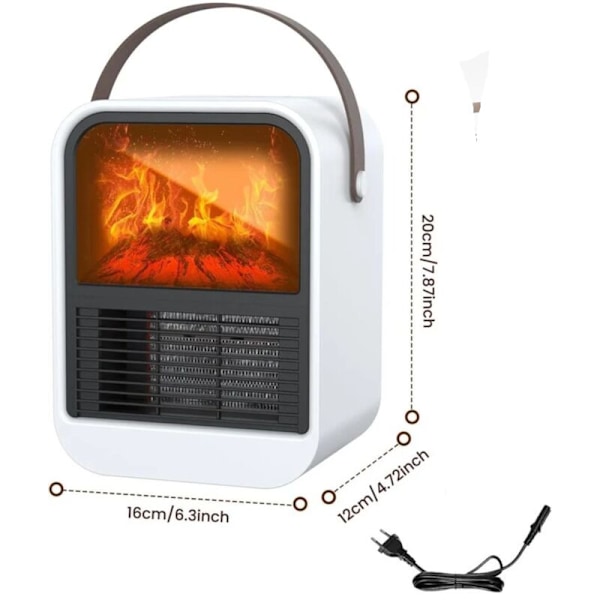 Actoint varme, Badeværelse Radiatorer, Baseret Mini Varme, PTC 1000W Keramisk Radiator med hurtig opvarmning, Bærbar Keramisk Appoint COMFORT COM