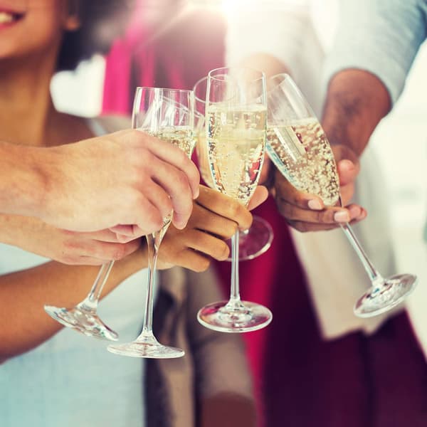 （12*10*36cm，Svart）10-pack presentpåsar silver flaskor påsar för vin och champagne