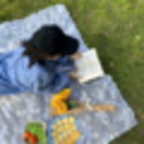 Picknickduk, gräsmatta för vårutflykter, picknickmatta utomhus, maskintvättbar bärbar picknickduk (150*145cm)