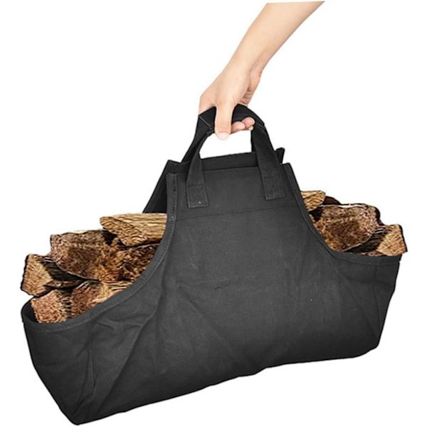Bæreveske for ved - Utendørs campinggrillbæreveske Stor bæreveske Bæreveske for ved Bæreveske for ved