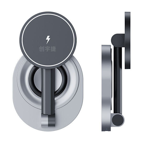 W14 Magnetisk trådlös laddare - 3-i-1 justerbar hopfällbar trådlös laddare för Apple Phone Watch-hörlurar