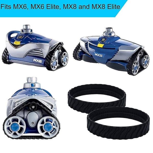 2 stk. reservedekk passer til Mx8 Elite, Mx6 Elite, Mx8, Mx6 Pool Cleaner dekk