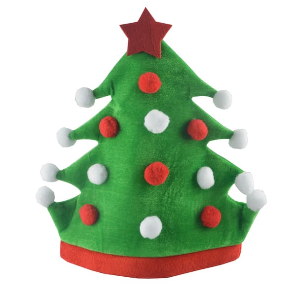 Jule Elf Hat Juletræ Plys Hat Julepynt Juleaften Fest Hat