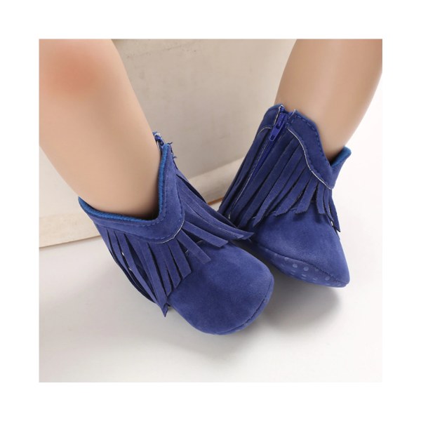 Baby kengät lämpimät puuvillakengät-siniset (11cm)