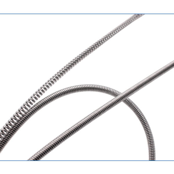 Cufficker Rörrensare Spiral Vändbara Höft Lavabo Höfter Flexibla rör Avloppsrör WC Avloppsrensare Toalett Handfat diameter 7mm, längd 5m
