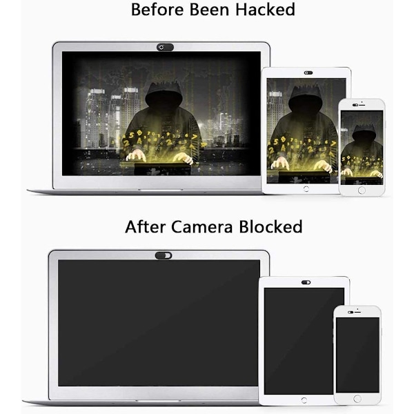 Webcam Dæksler, 40 Styk Computer Smartphone Kamera Dæksler Kamera Dæksler Ultra Tynde Laptop Webcam Dæksler Sikkerhedskamera Dæksler til Smartphone Laptop