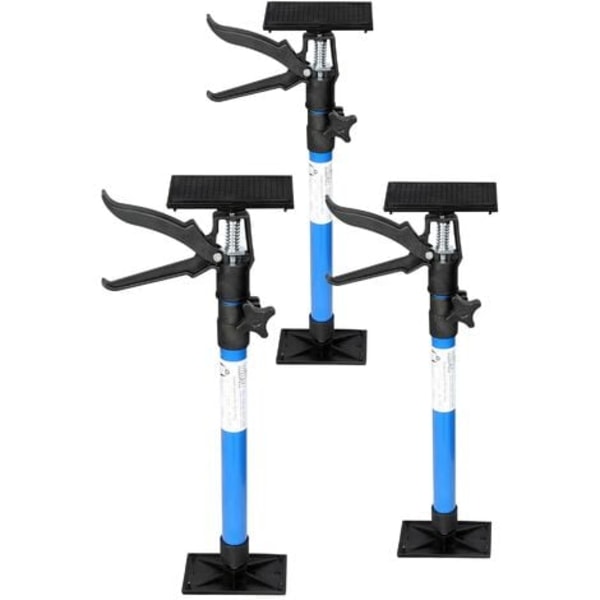 Set 1 Teleskopisk dörrstöd 51-115cm Kontinuerlig justering 30kg Lutande tryckplatta Spridare