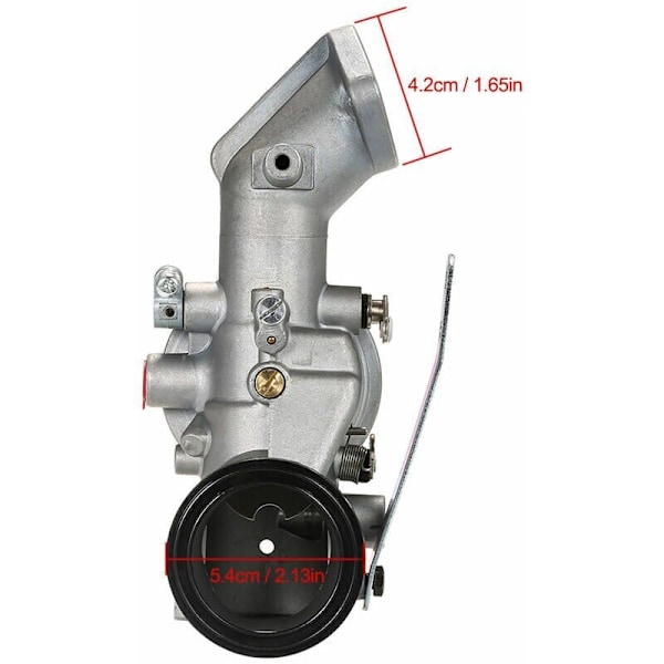 Ny karburator med pakning til Briggs & Stratton 491031 490499 491026 281707 12HK motor karburator