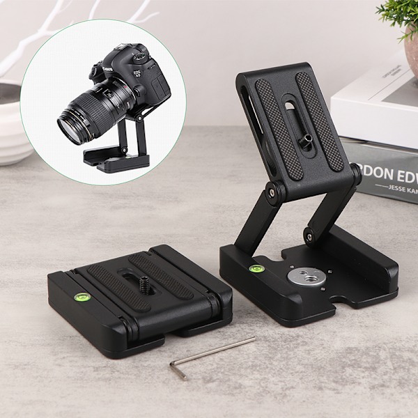 1 stk Z Flex Tilt Hoved DSLR Foldbar Tripod Kamera Holder
